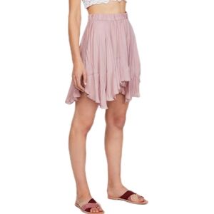 Free People Easy Does It Half Slip Skirt Women's Small Asymmetrical Fairy Ballet